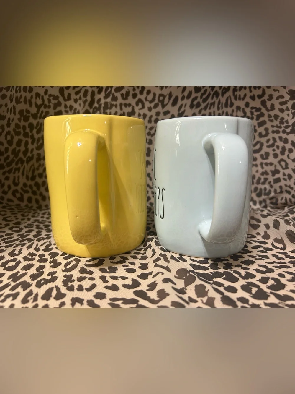 Rae Dunn Ceramic Mugs “Peep Peep” and “ Love my Peeps”
